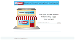 Desktop Screenshot of edumart.com